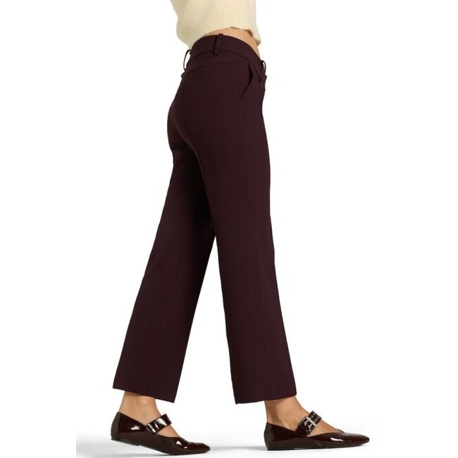 Cambio Farah Wide Leg Pantalon 6316 0342 00 187 - Deep Burgundy
