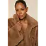 The Lola Club Bobbie-001 Faux Fur Jacket - Caramel
