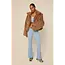 The Lola Club Bobbie-001 Faux Fur Jacket - Caramel