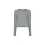 The Lola Club Isabella-001 LS Tee - Grey Melange