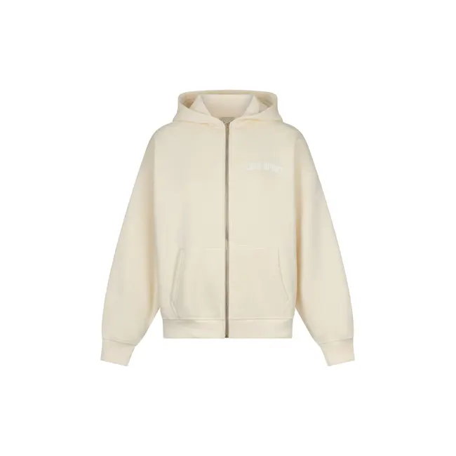 The Lola Club Stella-001 Zip Hoodie - Vanilla