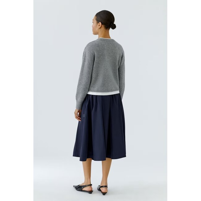 Oui 0098037 Pullover 9447 - Steel Grey