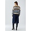 Oui 0098069 Pullover 0815 - Light Brown/Blue