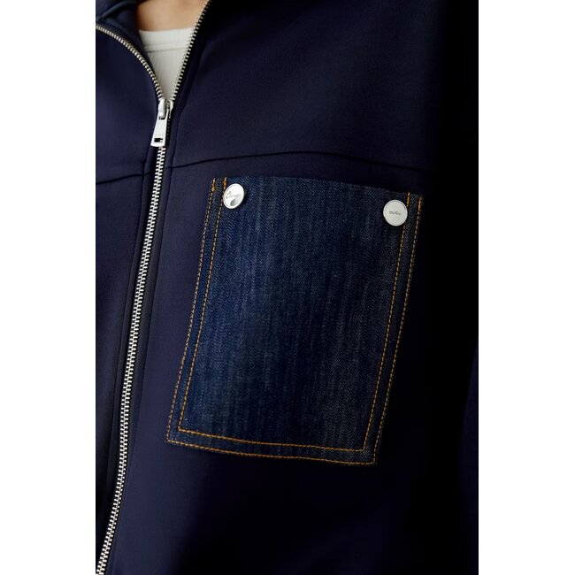 Oui 0090134 Jacket 5742 - Darkblue