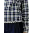 Oui 0100416 Blouse 0105 - White/Blue