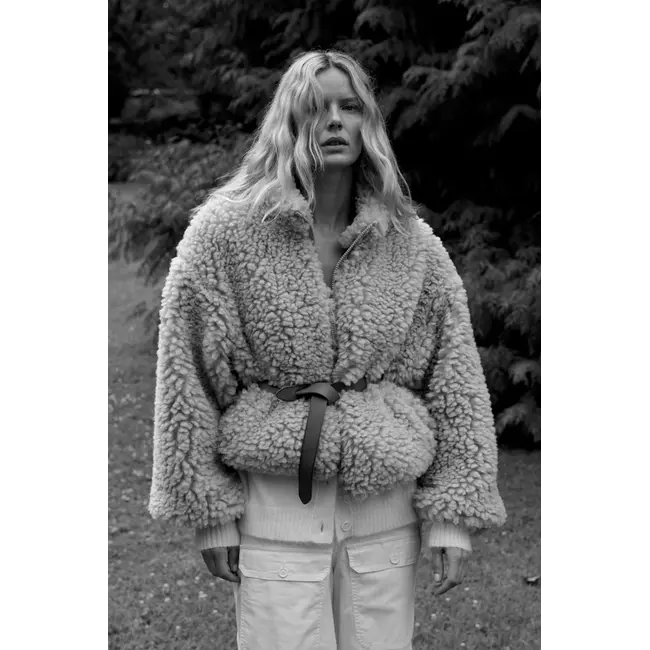 Penn&Ink W26C384 Coat 003 - Sand