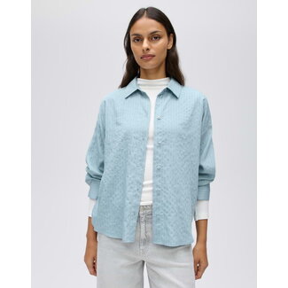 Opus Flui Blouse 10636314589475 60042 - Dusty Aqua