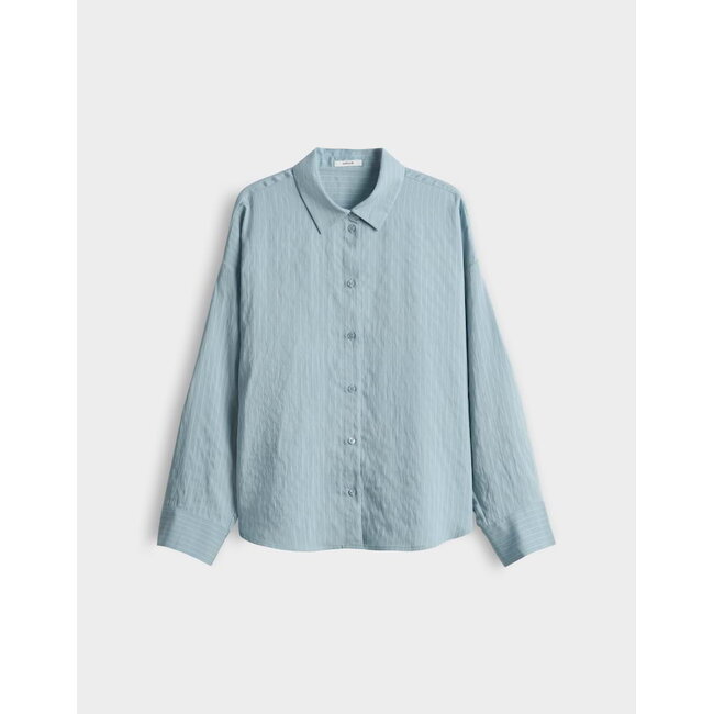 Opus Flui Blouse 10636314589475 60042 - Dusty Aqua