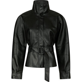 Neo Noir Jaclyn Faux Leather Jacket 169833 100 - Black