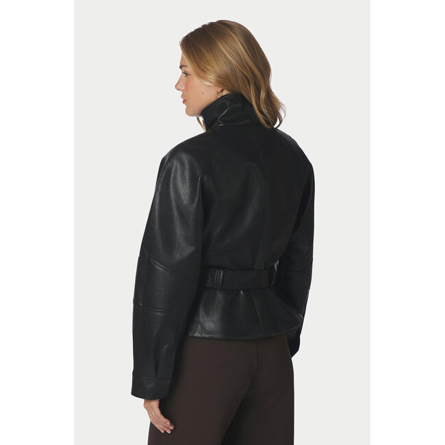 Neo Noir Jaclyn Faux Leather Jacket 169833 100 - Black
