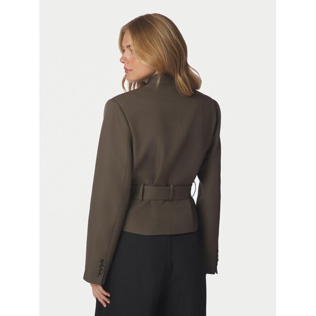 Neo Noir Kailyn Structure Blazer 170264 306 - Dusty Brown
