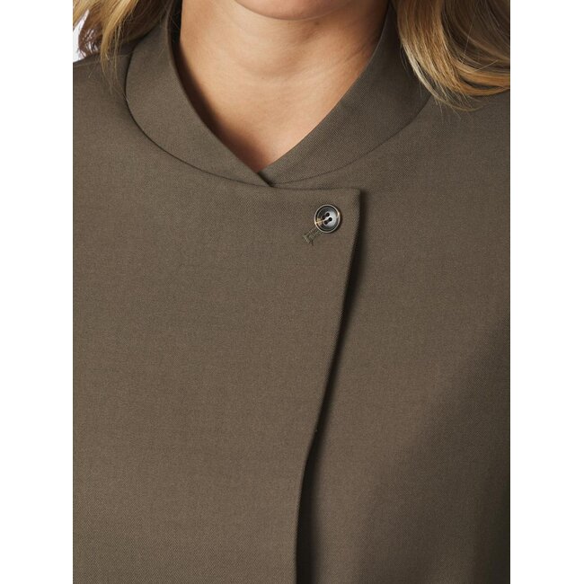 Neo Noir Kailyn Structure Blazer 170264 306 - Dusty Brown