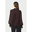 Neo Noir Astrida Dotted Blouse 170798 174 - Burgundy