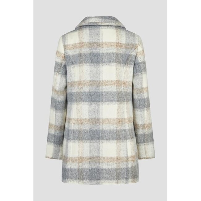 10120062 Jacket 920 - Silver Grey/Beige/Ecru