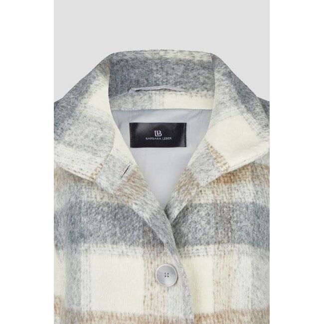 10120062 Jacket 920 - Silver Grey/Beige/Ecru