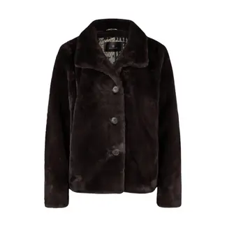 Lebek 10220062 Jacket 396 - Dark Brown
