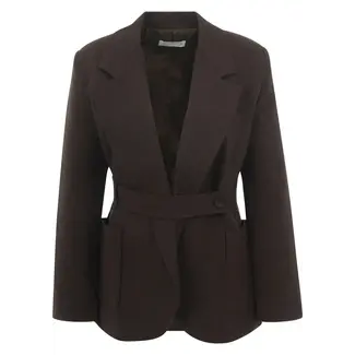 Aimée The Label Atlas W6 Blazer- Brown2