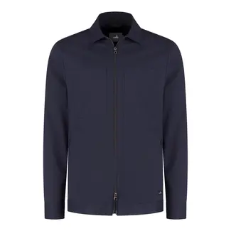 Wahts Stewards Soft Wool Shirt Jacket J.740.SWSJ.0226 - Deep Navy
