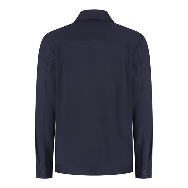 Wahts Stewards Soft Wool Shirt Jacket J.740.SWSJ.0226 - Deep Navy