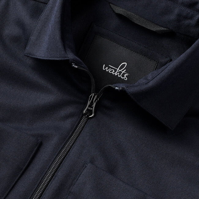 Wahts Stewards Soft Wool Shirt Jacket J.740.SWSJ.0226 - Deep Navy