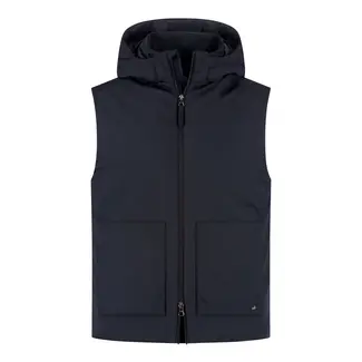 Wahts Hortons Hooded Tech Bodywarmer V.742.TSHV.0226 - Night Blue