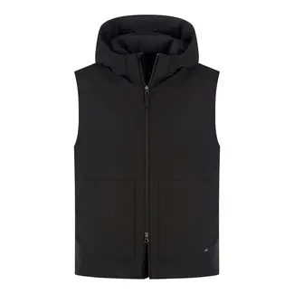 Wahts Hortons Hooded Tech Bodywarmer V.742.TSHV.0226 - Deep Brown
