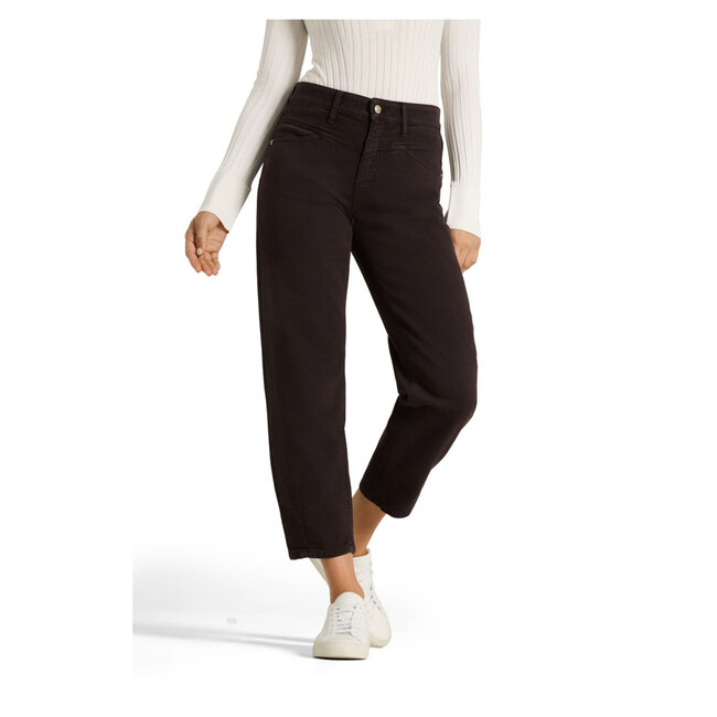 Cambio Elin Wide Fit Jeans 9530 0036 28 760 - Dark Chocolate