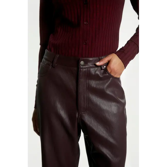 Aaiko  Rianne PU 689 Pantalon 101900 191619 - Bordeaux