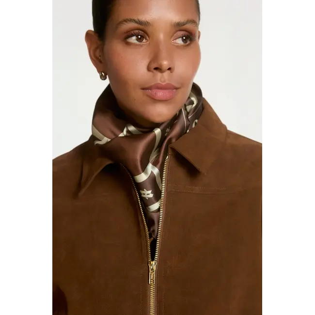 Aaiko  Susie PU 517 Jacket 101939 181048 - Brown Sugar