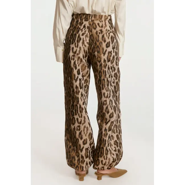 Aaiko  Jet Animal PES 567 Pantalon Wide Fit 101928 180940 - Golden Brown