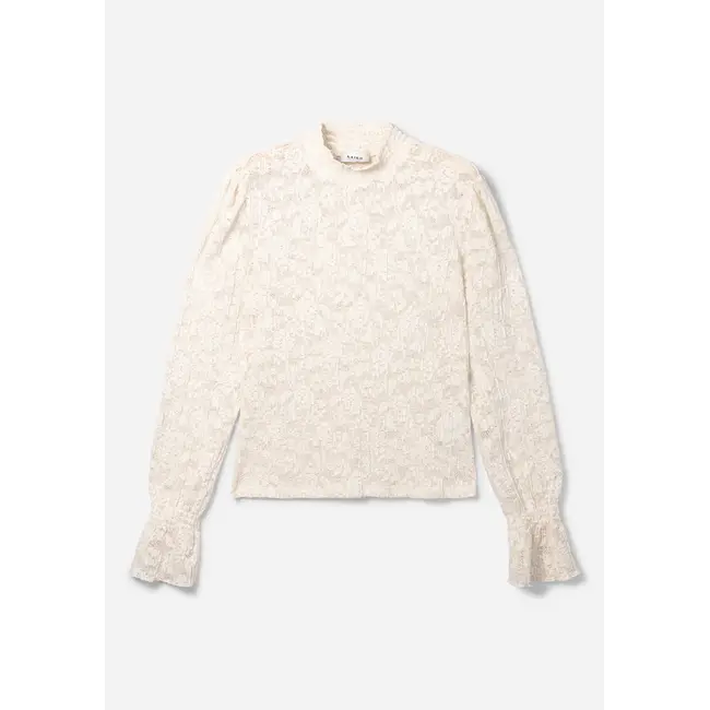 Aaiko  Tory Plisse PES 178 Top 101968 110107 - Cream3