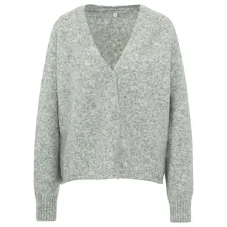 Penn&Ink W26C432LTD Cardigan - Grey Melange
