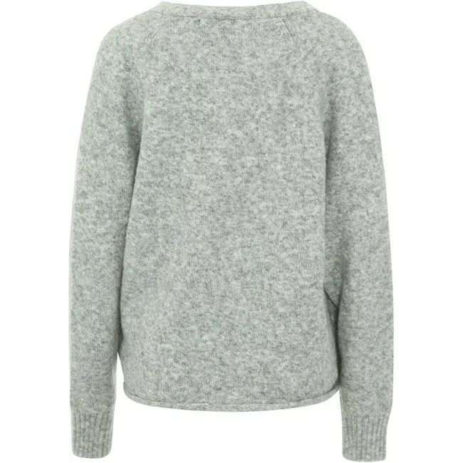 Penn&Ink W26C432LTD Cardigan - Grey Melange