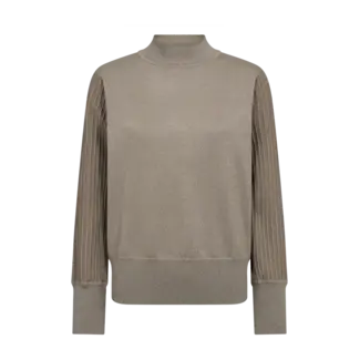 Freequent FQBISOLO Pullover - Desert Taupe