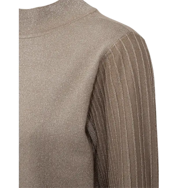 Freequent FQBISOLO Pullover - Desert Taupe