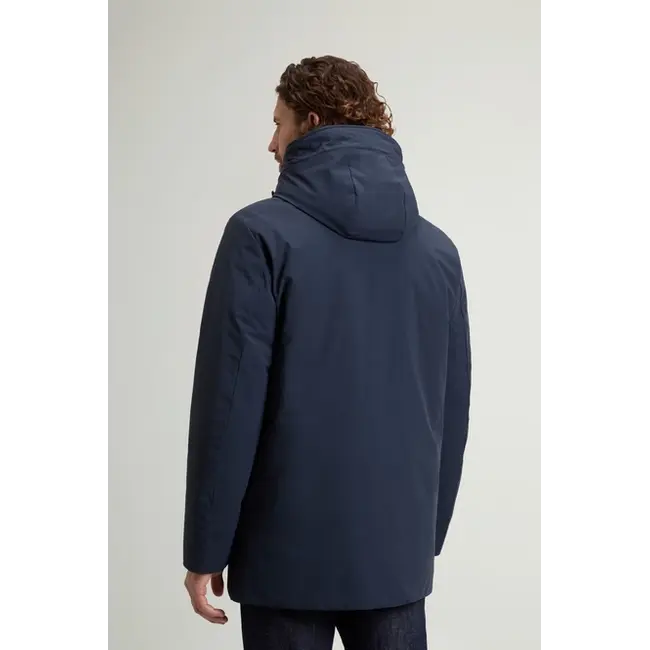 Woolrich Stretch Parka 2022MBUT3339 3989 - Melton Blue