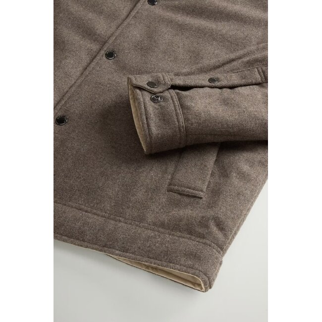 Woolrich Wool Keating Shirt Jacket 2019MBUT3190 7425 - Falcon