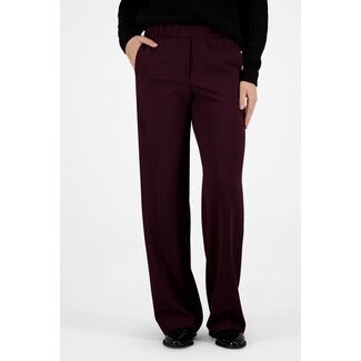 Gardeur Franca800 Wide Leg Pantalon 601371 3039 - Dark Bordeaux