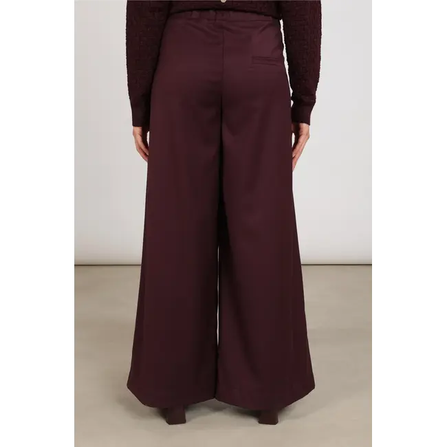 Nukus Lieve Pants Wide Fit NKF09059333  - Cherry
