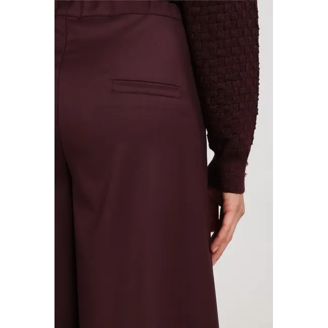 Nukus Lieve Pants Wide Fit NKF09059333  - Cherry