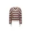 Nukus Kim Pullover Stripe NKF03054 387 - Sand/Rose