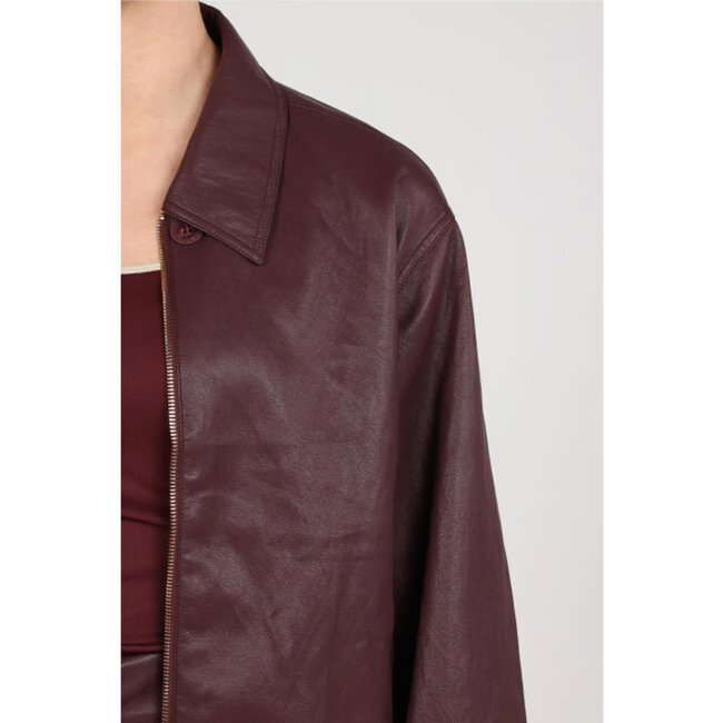 Nukus Dominique Jacket PU NKF13103 333 - Cherry