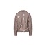 Nukus Newport Blouse Stripe Flower NKF02137 340 - Taupe/Offwhite