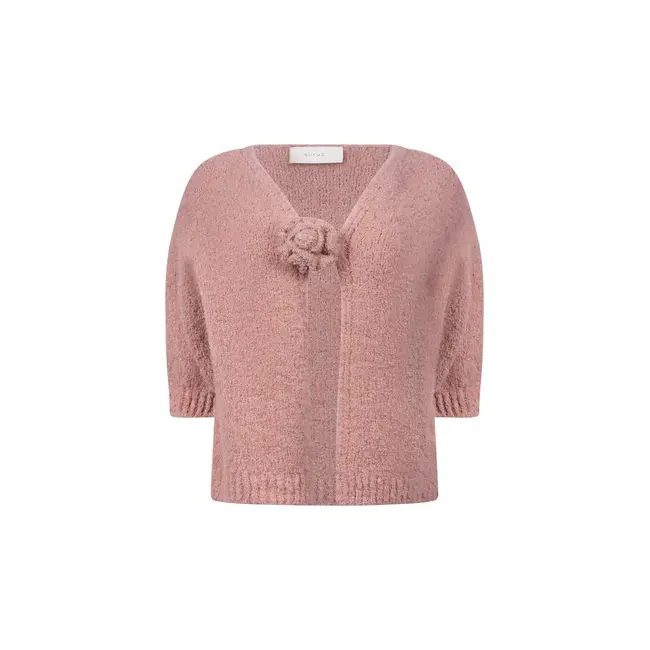 Nukus Jip Cardigan NKF05026 336 - Rose