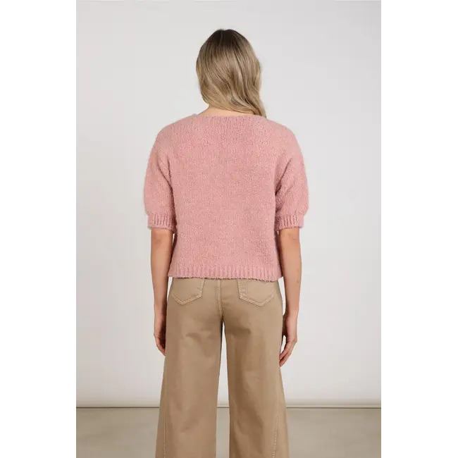 Nukus Jip Cardigan NKF05026 336 - Rose