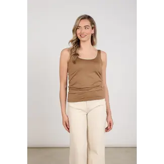 Nukus Juba Singlet NKF01100 398 - Taupe/Gold