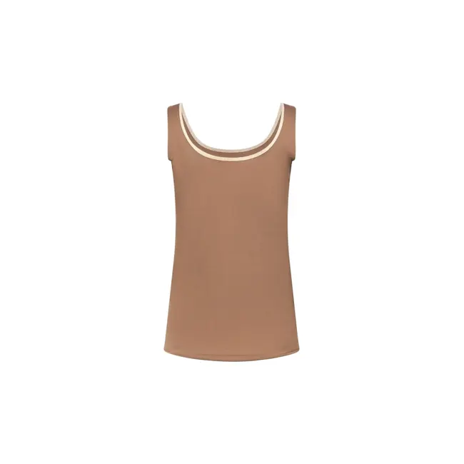 Nukus Juba Singlet NKF01100 398 - Taupe/Gold