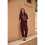 Nukus Petra Pants Wide Fit NKF09097 333 - Cherry