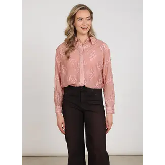Nukus Aaliya Blouse Flower NKF02177 336 - Rose