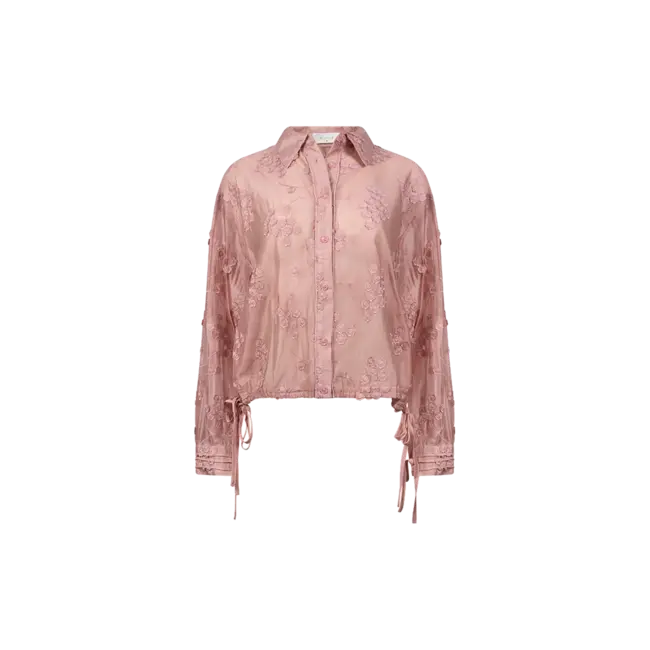 Nukus Aaliya Blouse Flower NKF02177 336 - Rose